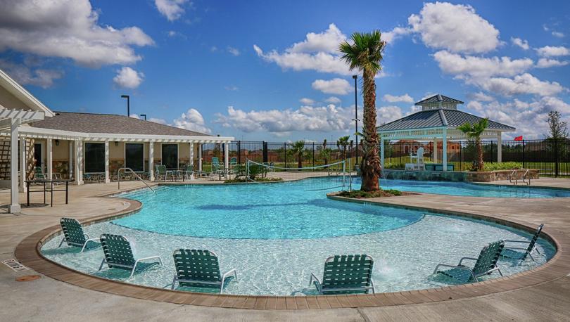 Lago Mar clubhouse pool sun ledge and pool