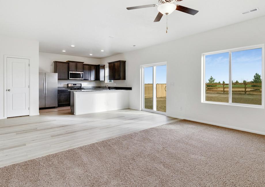 Laramie Home for Sale at Hidden Creek North in Frederick, Colorado by LGI Homes