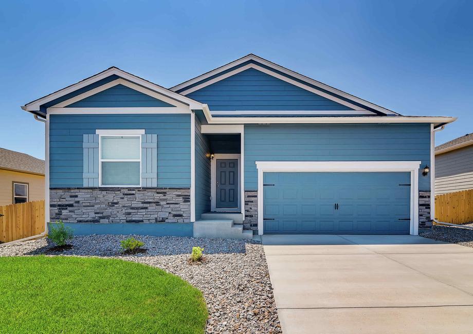 Chatfield Home for Sale at Second Creek Farm in Commerce City, Colorado by LGI Homes