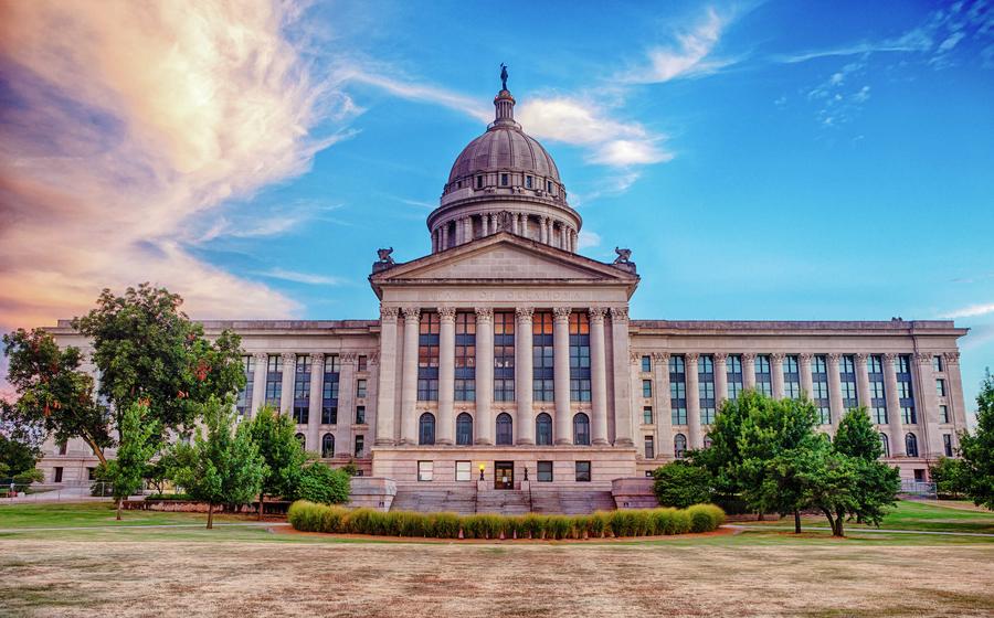 Oklahoma City, Oklahoma state capitol building