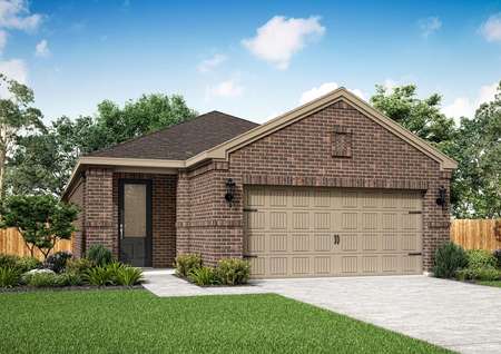This one-story floor plan displays great curb appeal and amazing upgrades throughout.