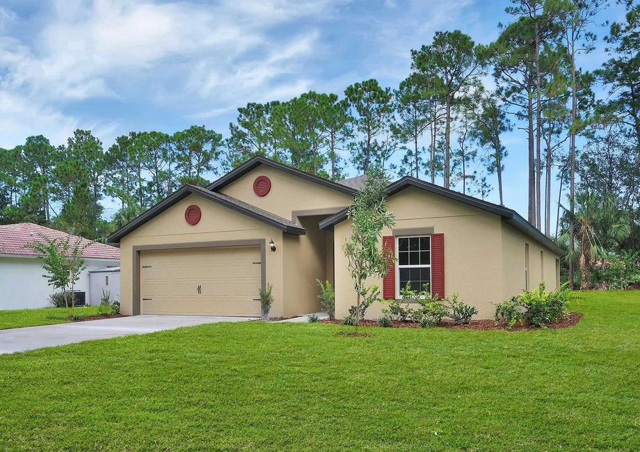Capri Home for Sale at Deltona Deland in Orange City, Florida by LGI Homes
