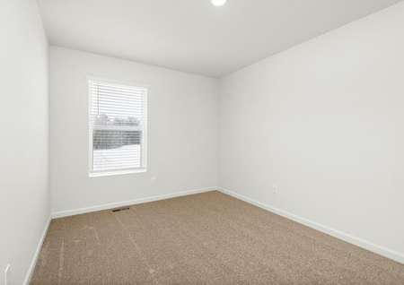 The spare bedrooms are spacious with plenty of natural light