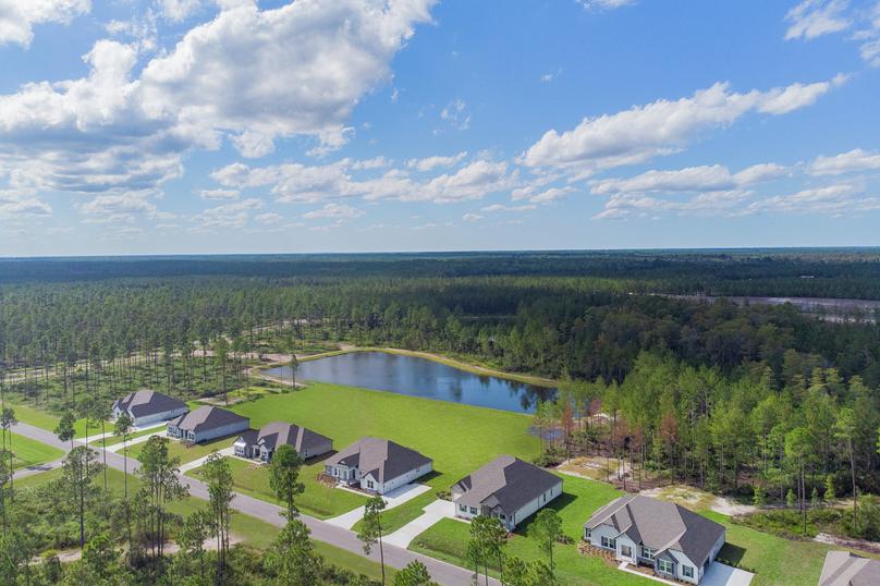 Aerial view of the gorgeous Southern Pines community.